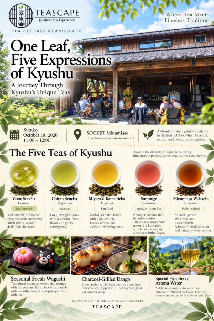 One Leaf, Five Expressions of Kyushu